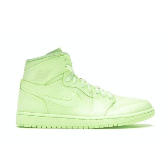 

Jordan 1 High Premium Barely Volt 2019 - AH7389-700 Women s Shoes EU 39 зелений