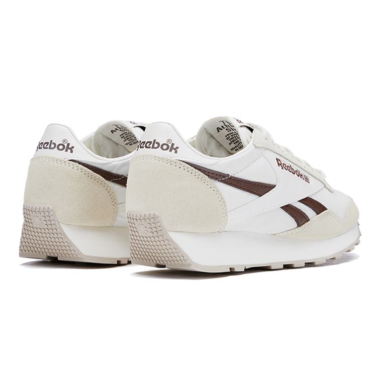 Reebok AZ 2 Stoff Leder Retro Sport Lässig Niedrig geschnitten Lifestyle Schuhe Unisex Sneaker Weiß HP2618