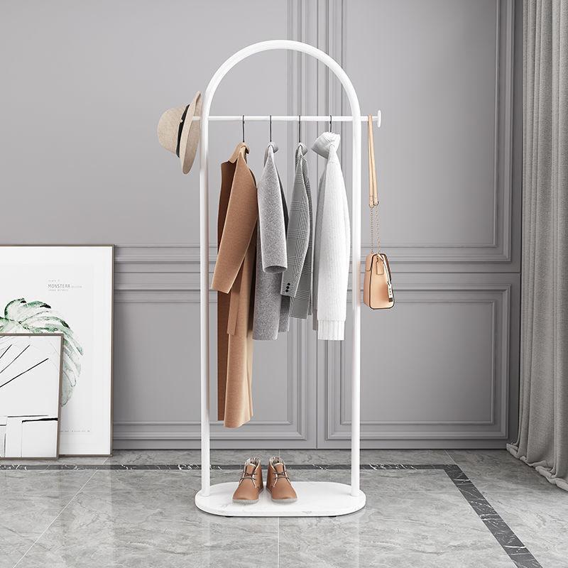 Floor-Standing Multifunctional Clothes Rack for Bedroom and Living Room