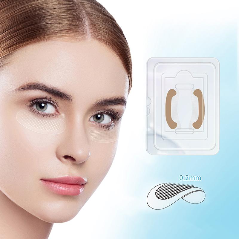 1Pairs Microneedle Eye Patches Mask Hyaluronic Acid Healing Blemish Treatment Sticker 0.2Mm Needle Length Mask Moisturizing