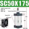 Aokewen SC Serie Standard-Pneumatikzylinder