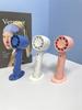 Portable USB Rechargeable Mini Fan with Digital Display and Aromatherapy