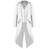 Mens Formal Tailcoat Costume Coat Medieval Long Dress Jacket for Halloween Cosplay Party Photo Wear and Theater Use Looks
