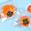 Simulation Persimmon Squeeze Toy Slow Rising Stress Relief Realistic Persimmon Squeeze Toy Soft Stretchy Fake Fruit Decompression Toy