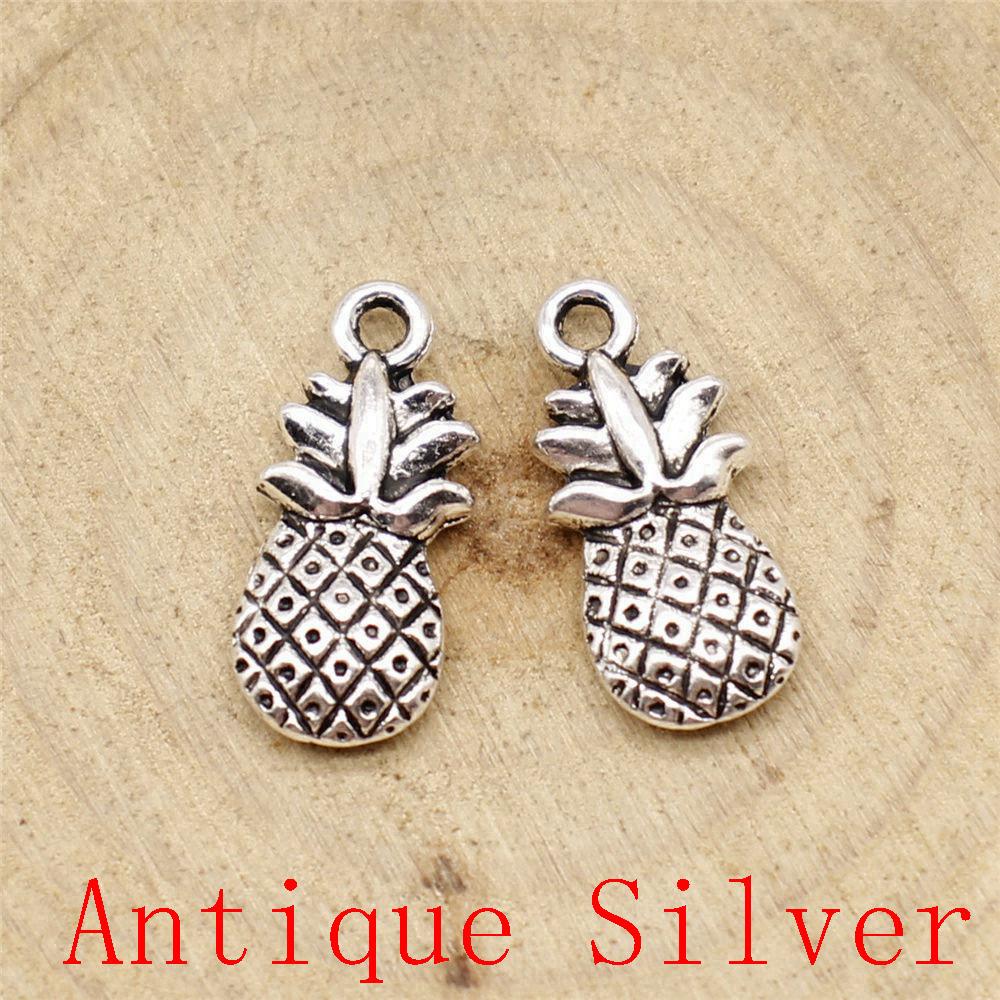 Food Fruit Shaped Charms Pendant For Bracelet Necklace Jewelry Making Craft Findings