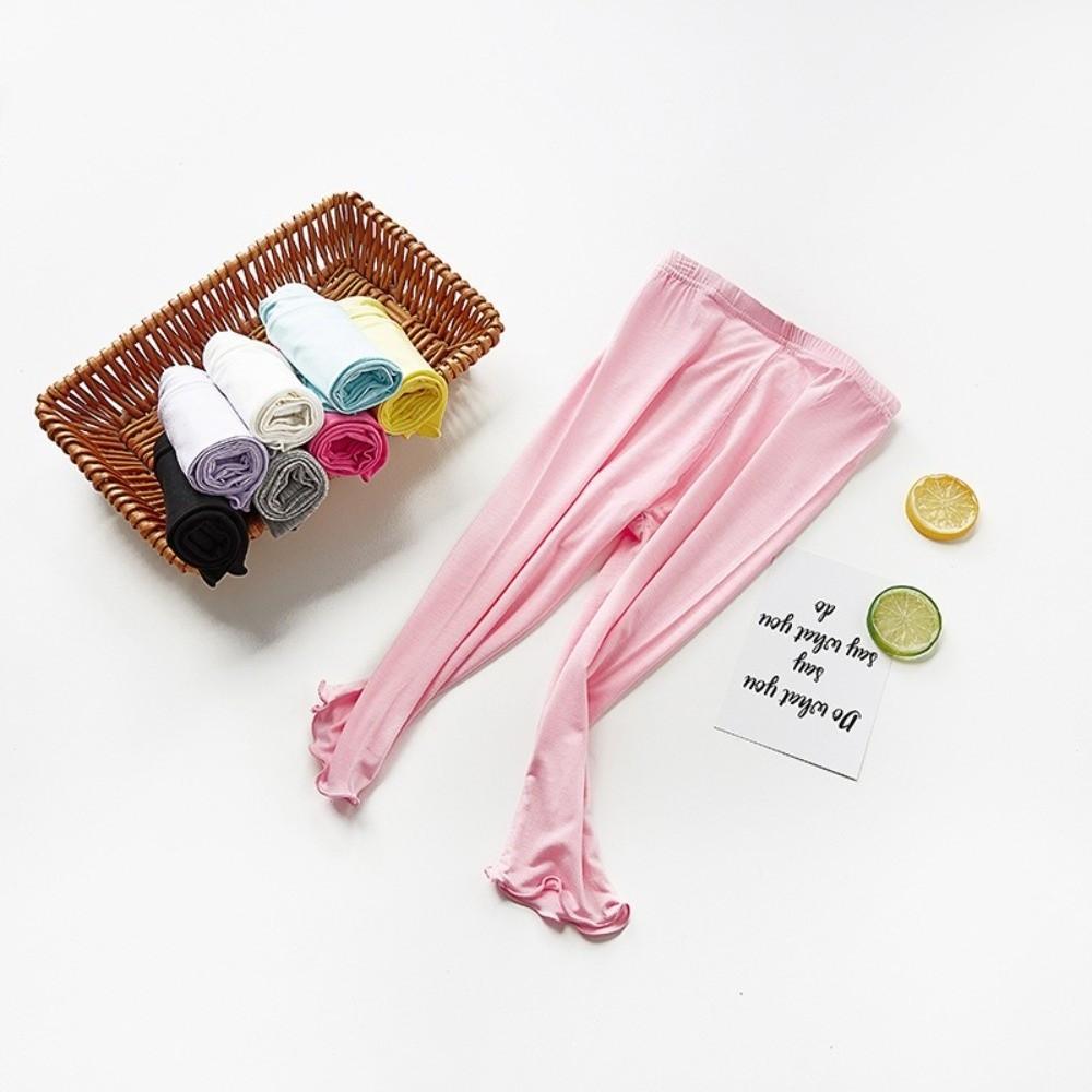 Ruffles Children Clothing Ultra-thin Stretch Tights Sweet Girls Leggings For 2-12 Years
