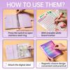 New100 Envelope Savings Challenge Laser A5 Loose-Leaf Binder Budget Binder With Cash Envelopes Money Organizer System Quality