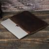 CONTACTS FAMILY Laptop Sleeve Case for Macbook Air M4 M3 Pro 14 A2442 A2779 Cow Leather Mac Book Pro Air 13 M1 HP Dell Cover Bag