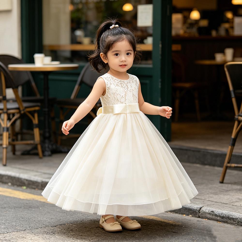 Mädchen Violine Klavier Auftrittskleid Prinzessin Fee Abendkleid für den Sommer