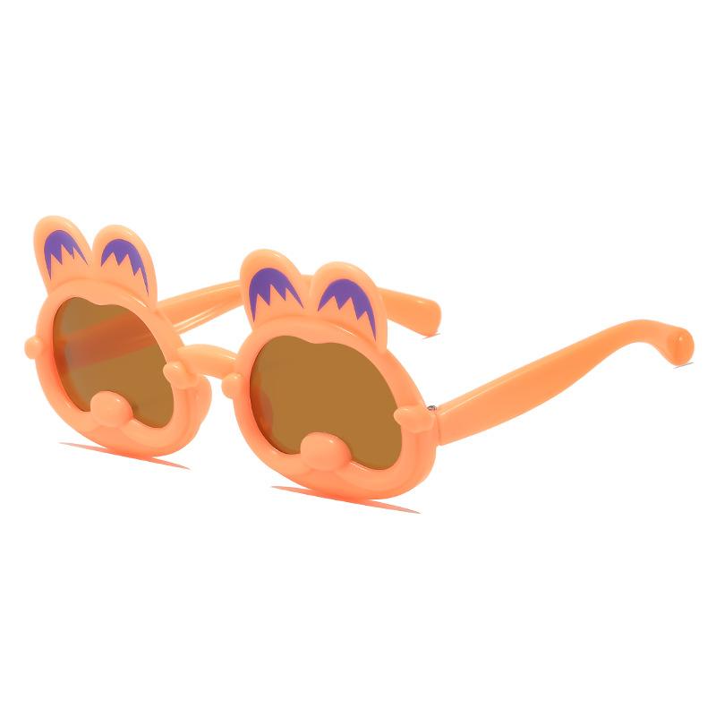 New fashion Korean version of children's sunglasses cute cartoon bunny glasses cute treasure travel sunglasses