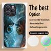 Mor-tals Kombat fashion game design Phone Case For iPhone 16 15 14 13 12 11 Plus Pro Max High-end Luxury Magsafe Sheepskin