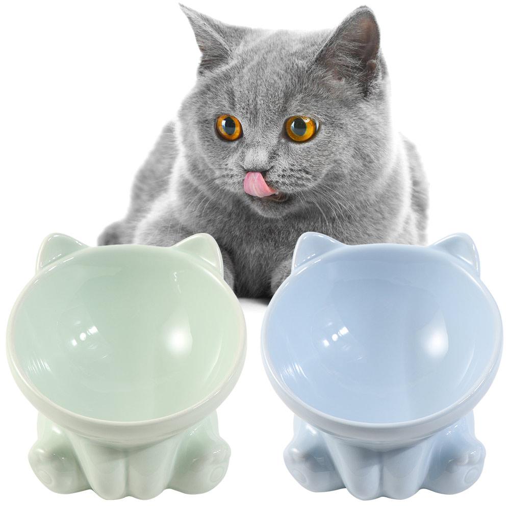 Feeder Supplies Drinking Eating Cat Food Bowl Pet Feeding Bowl Water Feeder Container Pet Supplies