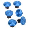 Metal Thumbsticks for Edge Controller Plug and Play Interchangeable Analog Joystick for Switch Pro Controllers Blue