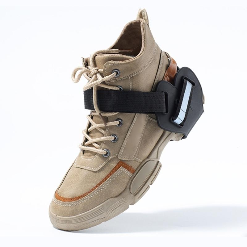 9 Claws Nails Antislip Shoe Cover Nonslip Traction Ice Cleats Walk Crampon Spikes Grip for Hiking Winter Mountain Road