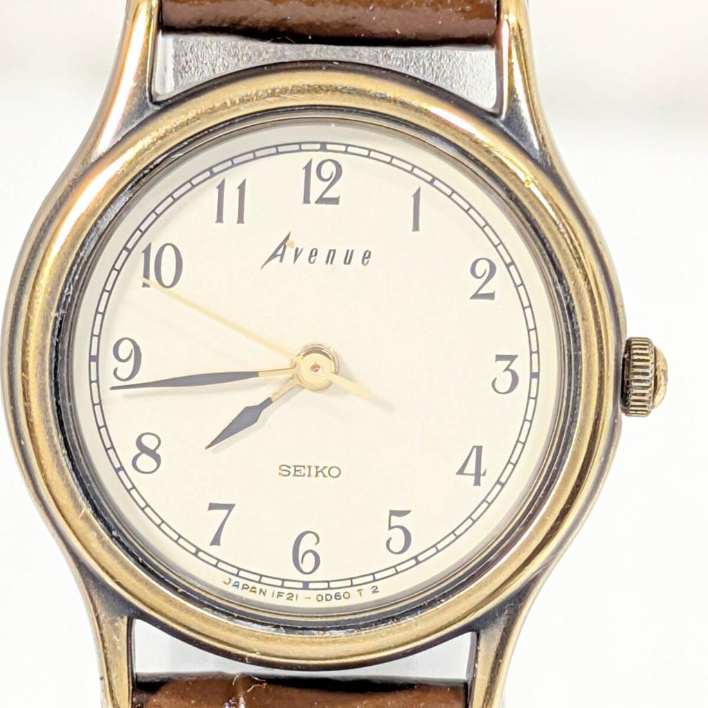 SEIKO AVENUE Battery and Strap Ladies' Watch, Replaced, S-22