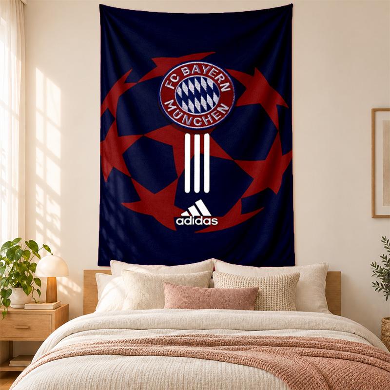 FC Bayern Munchen Tapestry highquality for decorating living room bedroom dorm walls ideal as bedroom wallart orholiday gift