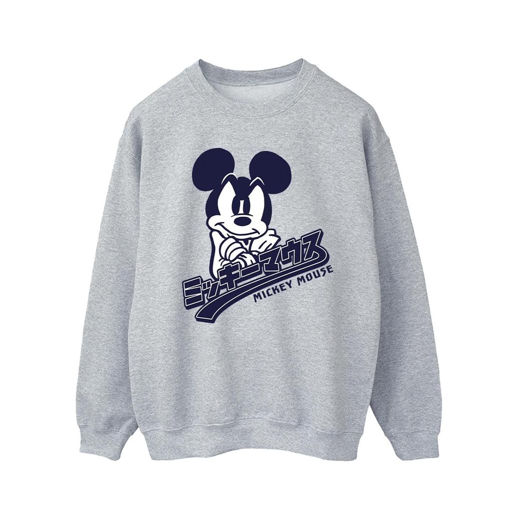 Disney Mens Mickey Mouse Japanese Sweatshirt
