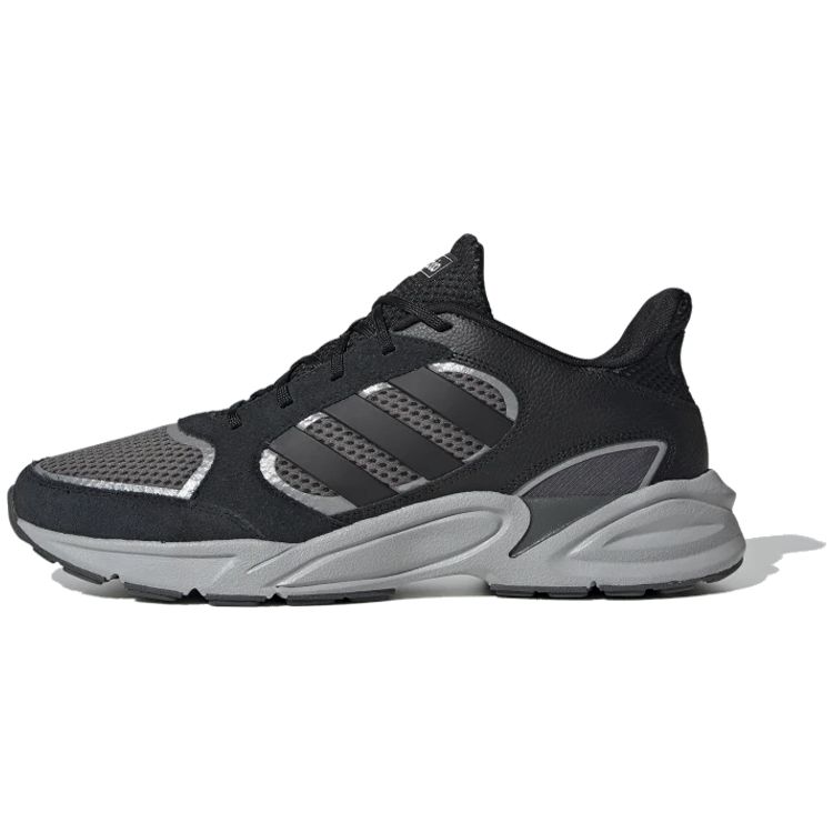 

Adidas Neo 90S Valasion Удобные повседневные кроссовки с низким верхом Мужские кроссовки Черные Серые Серебристые EG2882 44