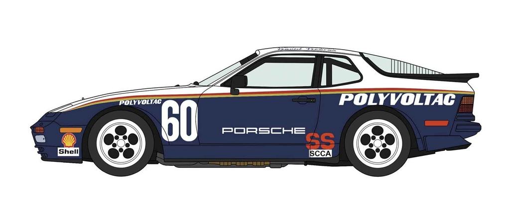 Hasegawa Porsche 944 Turbo Racing 1987 SCCA Endurance Race Plastic Model 20517 1/24