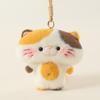 Cute Squirrel Plush Keychain Healing Stress Relief Bag Charm Birthday Gift for Girls