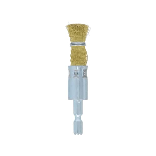 

Takagi EARTH MAN Hexagonal Shaft Brush Type Wire Brush Brass Wire 15mm