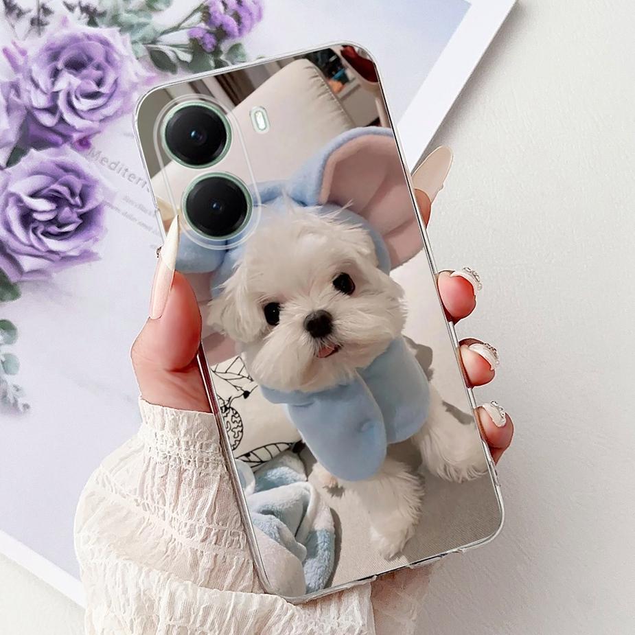 For Xiaomi Poco X7 Pro 5G Case Cute Panda Flowers Painted Cover Soft Slim Phone Case For Xiaomi Poco X7 PocoX7 Pro Fundas Bumper