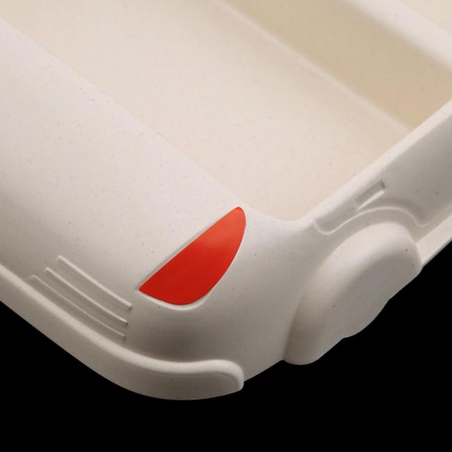 Baby Food Containers Infant Bamboo Fiber Training Dishes Feeding Sets Kids Tableware Bowl Cup Plates