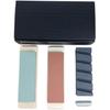 Naniwa Polishing Industrial 4 Piece Whetstone Set with Stand for Medium Finish #1000 Rough Grindi...