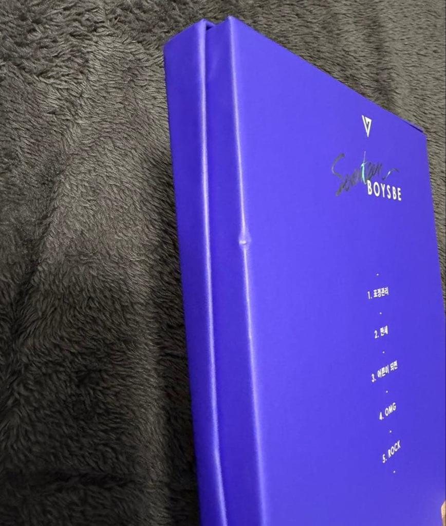 [USED] SEVENTEEN BOYSBE 2nd Mini Album THE8 Autographed