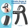 Grip Strength Trainer 5-60KG Resistance Adjustable Men Women Forearm Exerciser Hand Grip Power Strengthener Developer Fitness Equipment