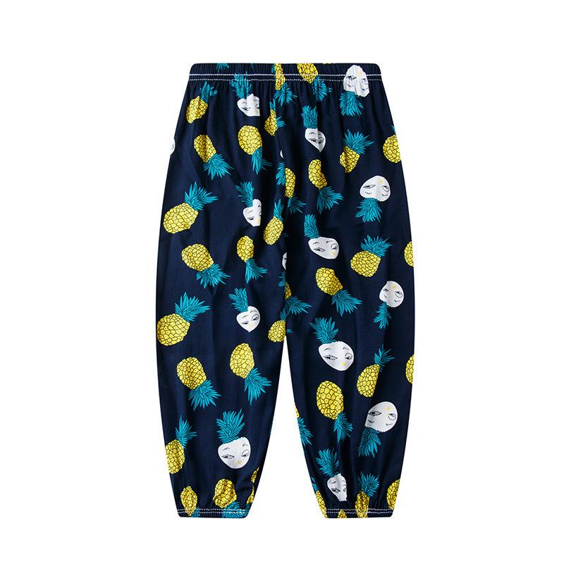 

Удобные детские шаровары с принтом для повседневной летней носки 150