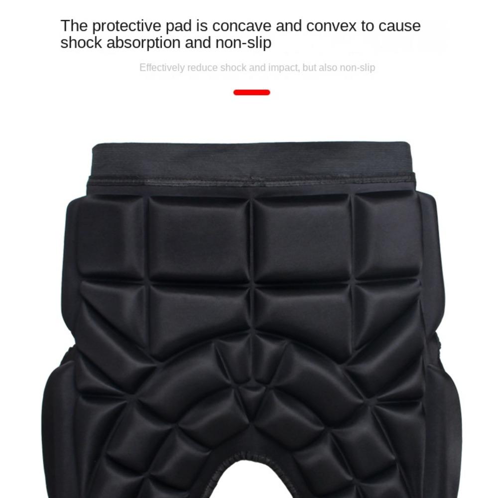 Μαύρο Μπλε Ροζ Παιδικά Ενηλίκων Επένδυση Γλουτών EVA Σφουγγάρι Κοντό Παντελόνι Νέο Πυκνωμένο Προστατευτικό Γοφών Unisex