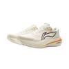 Li Ning Yueying 5 Cushioning Abrasion Resistant Height Increasing Low Top Running Shoes Men's Ivory ARHV015-9