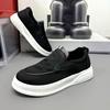 Fashion Men Casual Shoes Comfortable Canvas Board Shoes Breathable Loafers Durable Lightweight Walking Sneakers Driving Shoes
