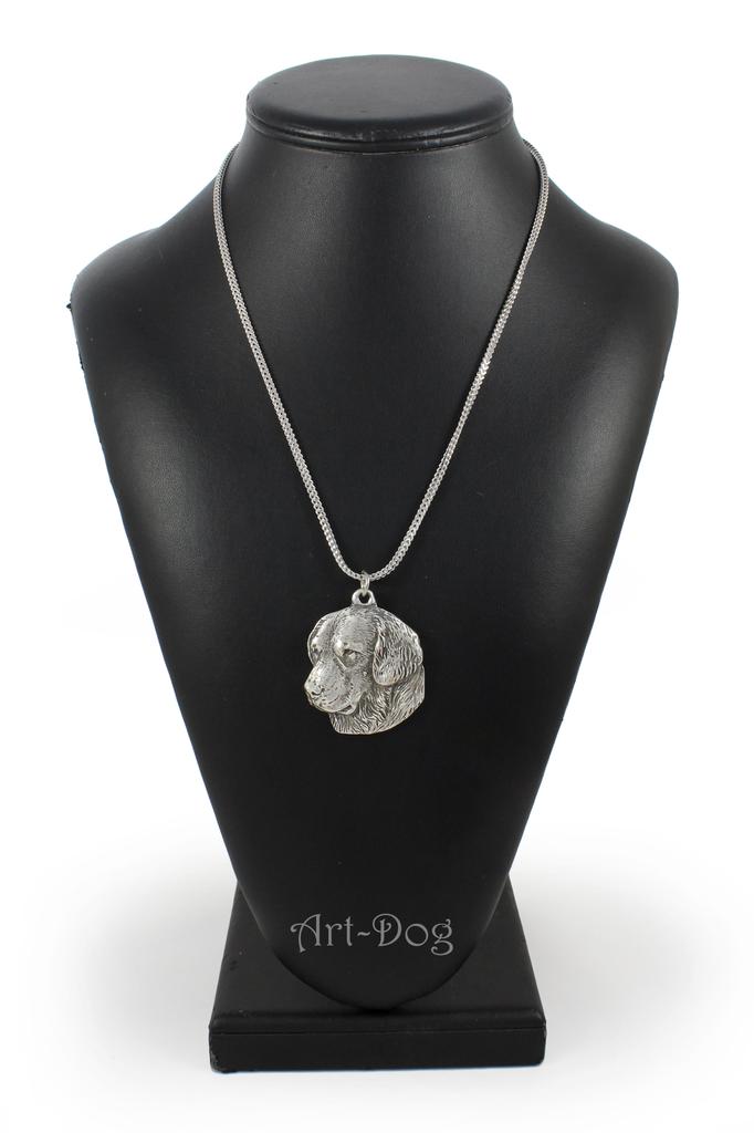 Golden Retriever – Necklace with a dog, dog pendant on a silver chain | Art-Dog