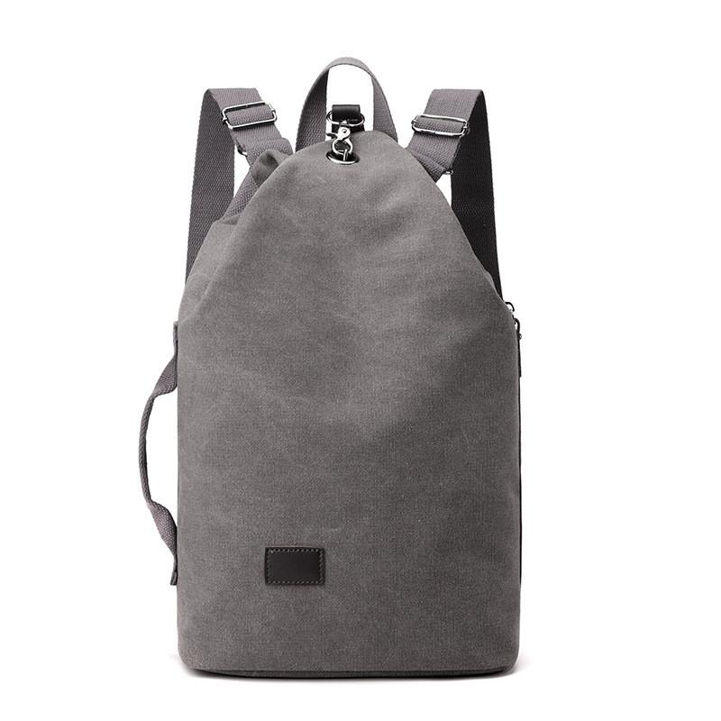 Canvas Backpack For Men Women With Durable Lock Closure For Daily Travel And School Use