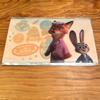 [USED] Zootopia 2 Oh My Cafe Pre-order Bonus Multi-Case Nick and Judy
