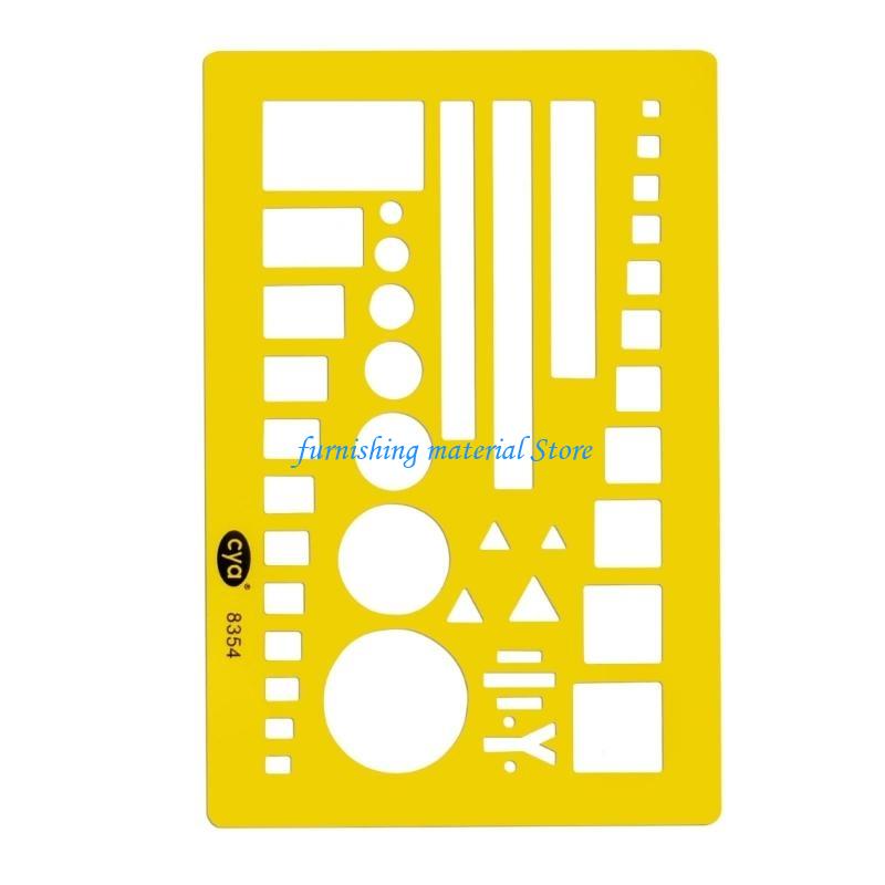 Y5GD Building Military Drawing Furniture Construction Architect Template Drafting ABS Graph Template Stencil