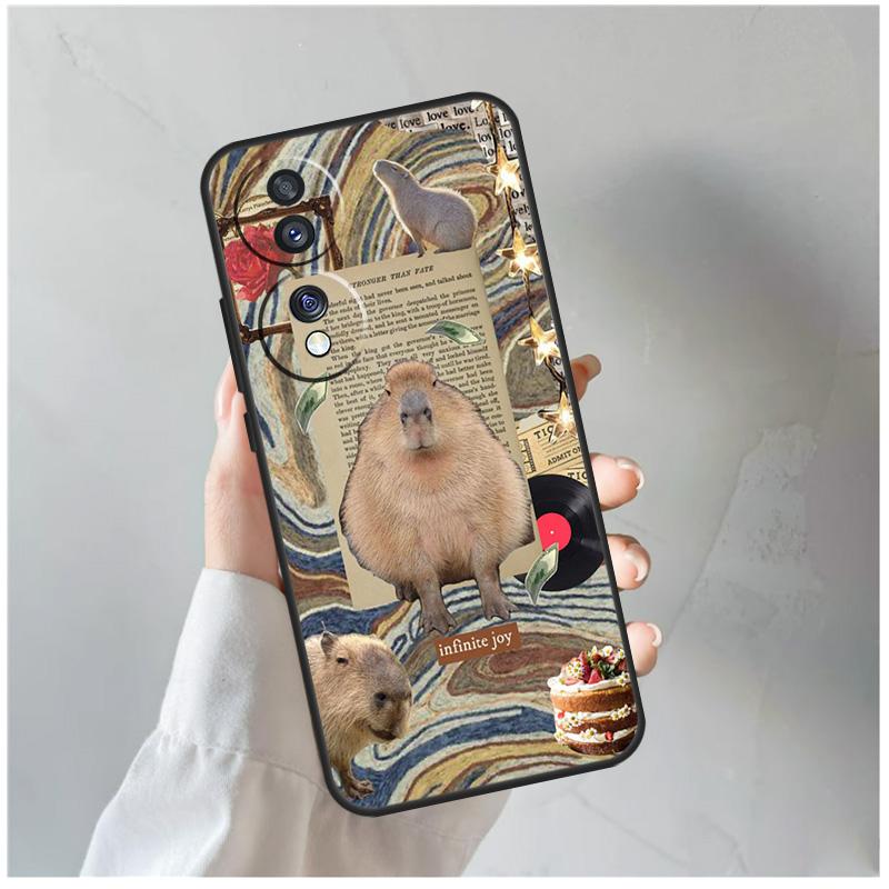 Funny Capybara For Honor Magic 7 Lite 6 5 8 Pro Case For Honor X9d X9b X9c X9a X8c X8b 200 400 50 70 Win RT