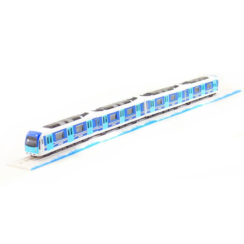 City Alloy Simulated Subway And Bullet Train Models For Collection And Display