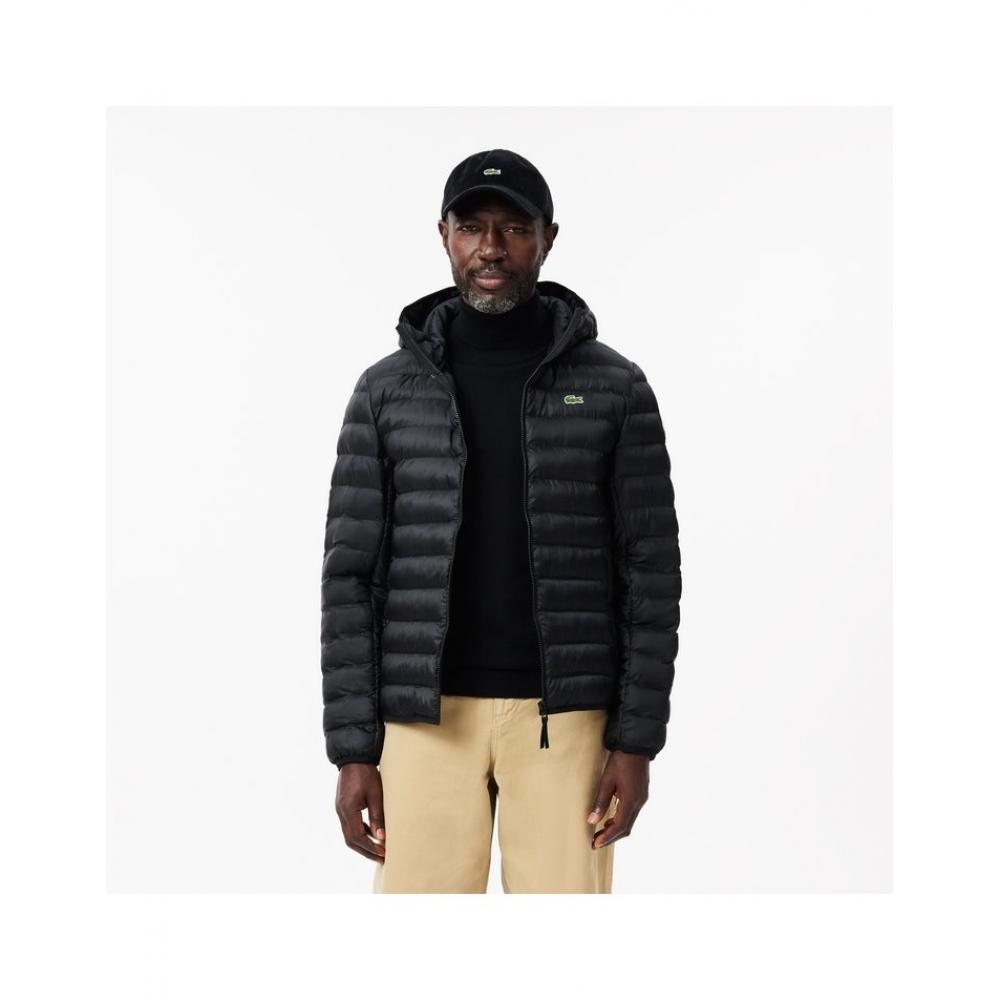 

LacoSte Men S Hooded Lightweight Padded Jacket Bh7228 54n 031 050