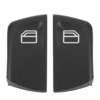 Akozon 2pcs Car Window Switch Button Cap Cover Window Regulator Cover for Mercedes Vitovano W639 Sprinter II 906 2003-2013