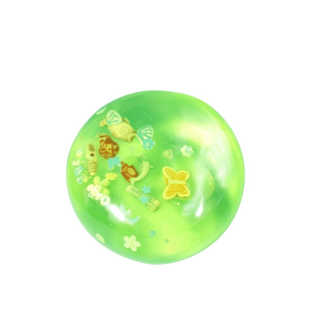 Slow Rising Coconut Oil Squishy Ball Clear Jelly Ball Quick-rebound Squeeze Toy Office