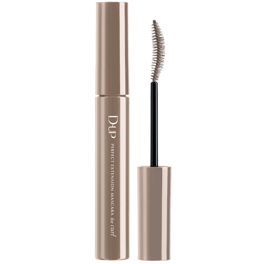 Perfect Extension Mascara for Maroon Greige D-UP Curl, (1 lash)