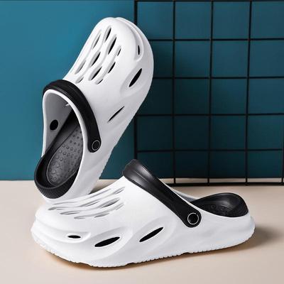 Utomhussport Hålskor Herr Sommarfiske Ytterkläder Tofflor Trend Sandaler Utomhus Halkfria män utomhus Strandsandaler