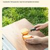 Outdoor Folding Storage Box with Wooden Lid