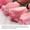 5pcs Artificial Rose Flowers Adjustable Simulation Flower Bouquet Decoration for Party Wedding
