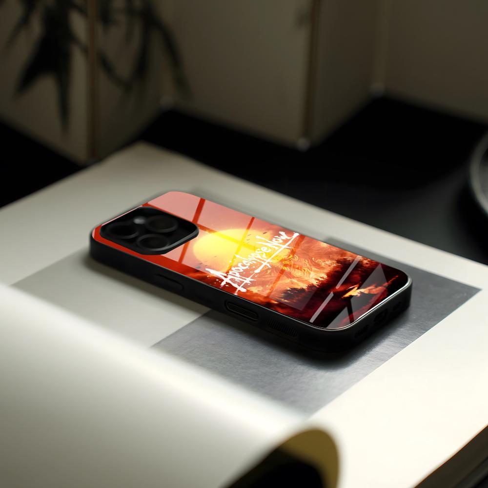 A-apocalypses Now Phone Case Glass For IPhone17 Air 16 Creative Concept 15 17 14 Pro Max 13 12 11 X XS XR Plus For Samsung S 26