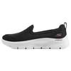 Go Walk Fle Mesh, Textile Low Top Casual Shoes Women's Black 124955-BLK