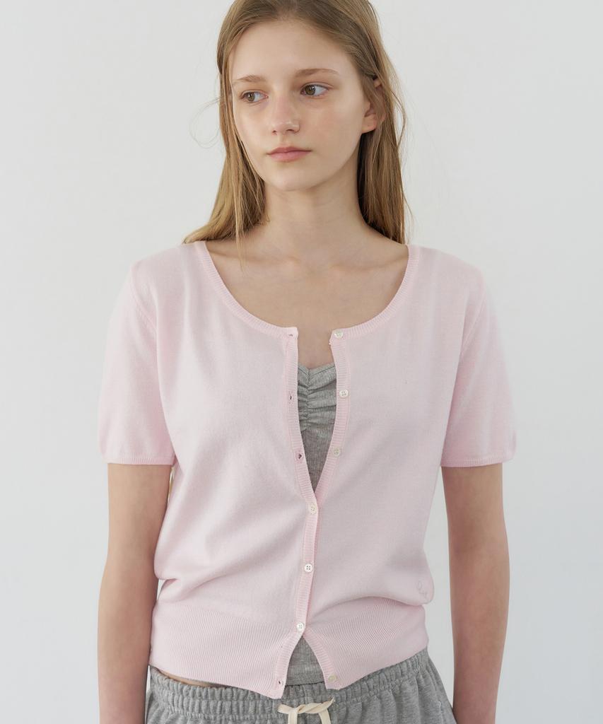 LETTERA Soft Blossom Knit Cardigan